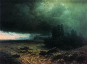 Ливень в судаке