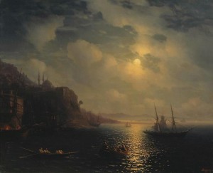 Лунная ночь на Чёрном море