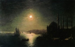 Лунная ночь в Константинополе