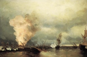 Морское сражение при выборге 29 ийуня 1790 года