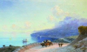 Морской берег крымское побережье у ай петри