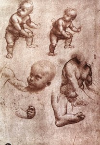 Штудия младенцев (ок.1508) (Флоренция, Уффици)