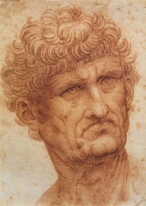 Мужская голова (1503-1505) (Венеция, галерея Академии)