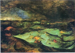46.Буря на море (1568) (Вена, Музей истории искусств)