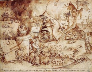4.1.Рисунок. Страсти. Гнев (Ira) (1557) (322 х 430) (Флоренция, Уффици)