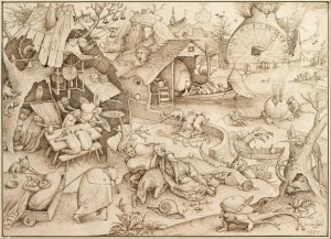 5.1.Рисунок. Страсти. Лень (Desidia) (1557) (Вена, Альбертина)
