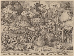 7.2.Гравюра. Страсти. Гордость (1558) (Superbia) (26 х 34.4)