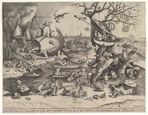 12.2.Гравюра. Добродетели. Терпение (Patientia) (1557)