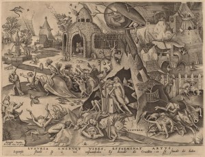 2.2.Гравюра. Страсти. Блуд (Luxuria) (1558) (26 х 33.7)