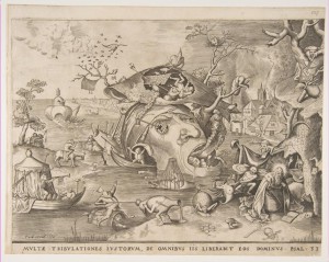 19.2.Гравюра. Искушение св.Антония (1556) (26.2 х 33.9)