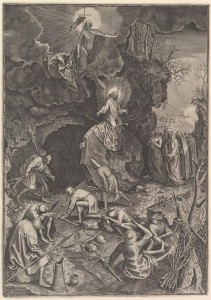 17.2.Гравюра. Воскресение Христово (1562-1563) (44.4 х 31)
