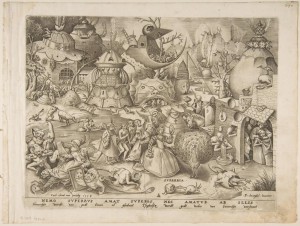 7.3.Гравюра. Страсти. Гордость (1558) (Superbia) (26 х 34.4)