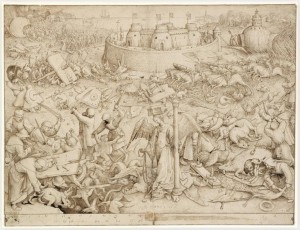 14.1.Рисунок. Добродетели. Отвага (1560) (22.5 х 29.6) (Роттердам, музей Бойманса ван Бёнингена)