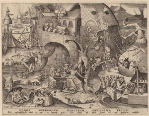 6.2.Гравюра.Страсти. Зависть (Invidia) (1558) (22.7 х 29.5)