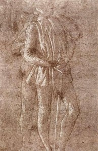 1.Штудия двух стоящих фигур (ок.1475) (Лиль, Муз.изящных искусств)
