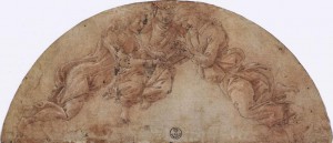 2.Три ангела (1475-1480) (Флоренция, Уффици)