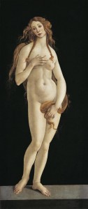 Мастерская Боттичелли. Венера (позже 1480-х) (158 x 68.5) (Берлин, Гос. музей)