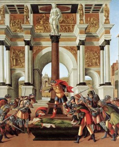 115.3.История Лукреции (1496-1504) (84 х 180) (Бостон, Музей Изабеллы Стюарт Гарднер)_деталь