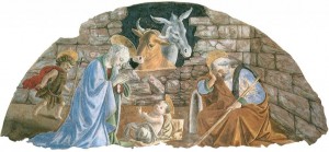 36.Рождество Христово (1476-1477) (200 х 300) (Флоренция, мон-рь Санта Мария Новелла)