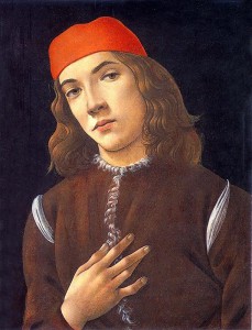 54.1.Портрет молодого человека (1482-1483) (41 x 31) (Вашингтон, Нац.галлерея)