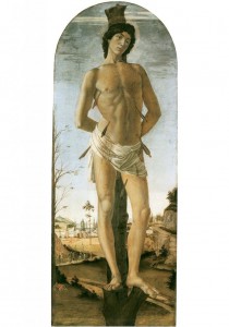 20.Св.Себастьян (ок.1473) (195 x 75) (Берлин, Гос.музей)