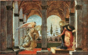 80.Благовещение (1490-1493) (Нью-Йорк, Гленс Фаллс)