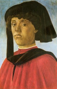 6.Портрет юноши (ок.1469) (51 x 33,7 см) (Флоренция, Палаццо Питти, галерея Палатина)