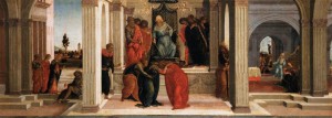33.2.История Эсфири. Три сцены (1470-1475) (Париж, Лувр)