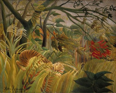 Нападение в джунглях (Тигр во время грозы) (1891)